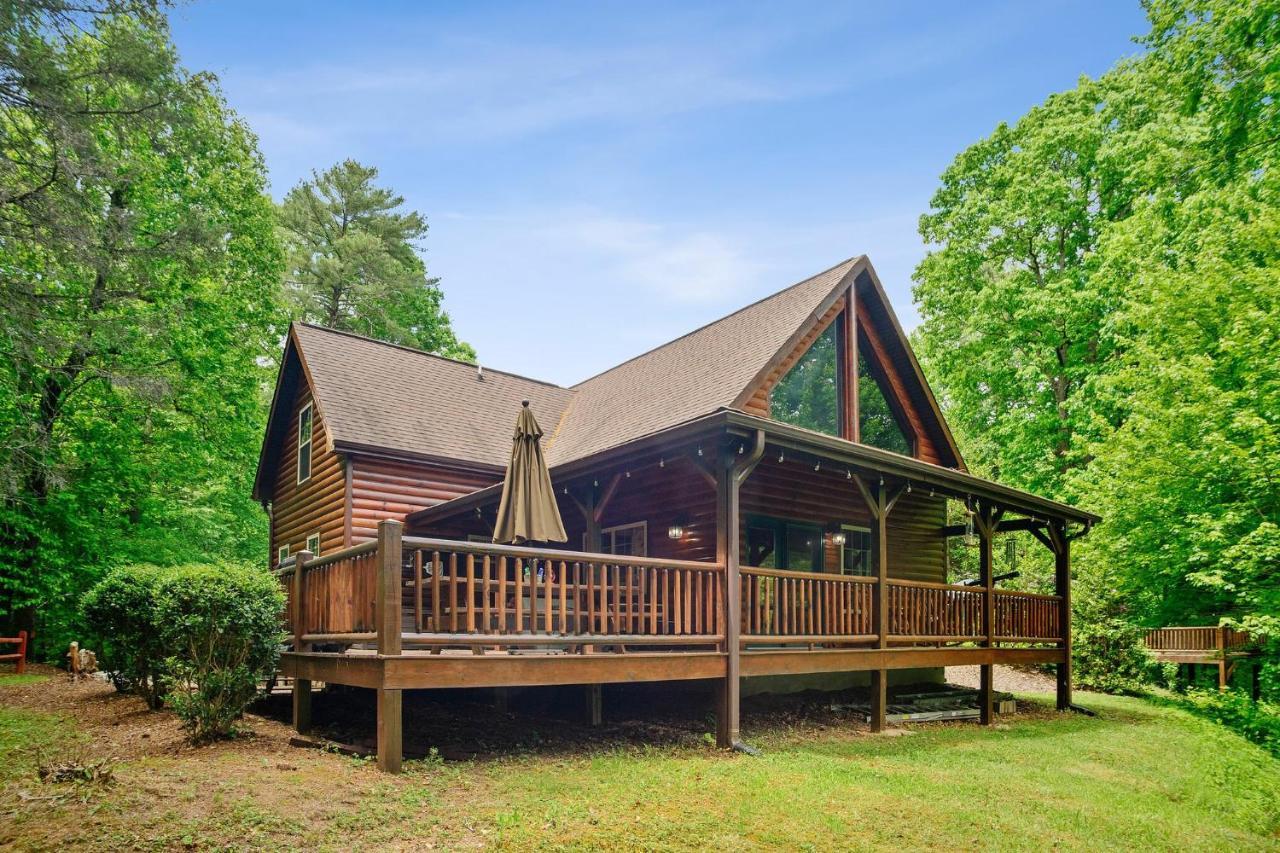 Tree Top Lodge - Gorgeous Lake Cabin With Hot Tub & Magnificent Views Of Forests And Mountains! Cabin Butler Экстерьер фото