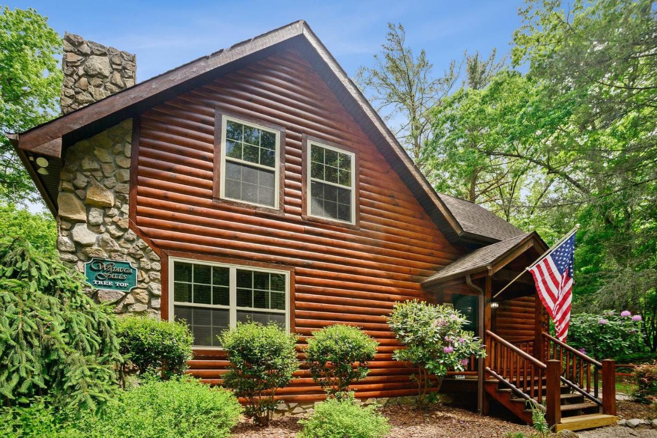 Tree Top Lodge - Gorgeous Lake Cabin With Hot Tub & Magnificent Views Of Forests And Mountains! Cabin Butler Экстерьер фото